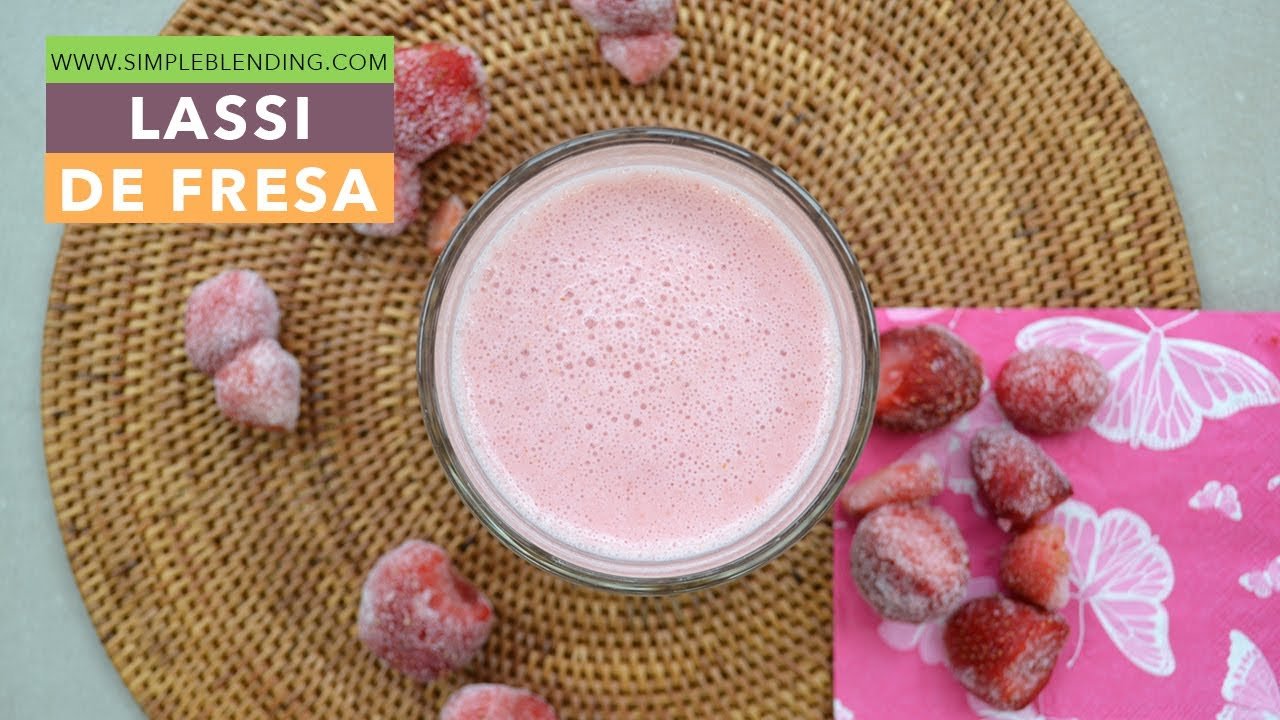 Lassi de fresa