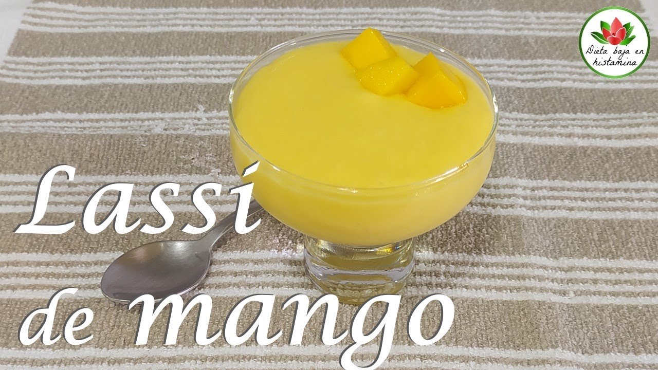 Lassi de mango vegano