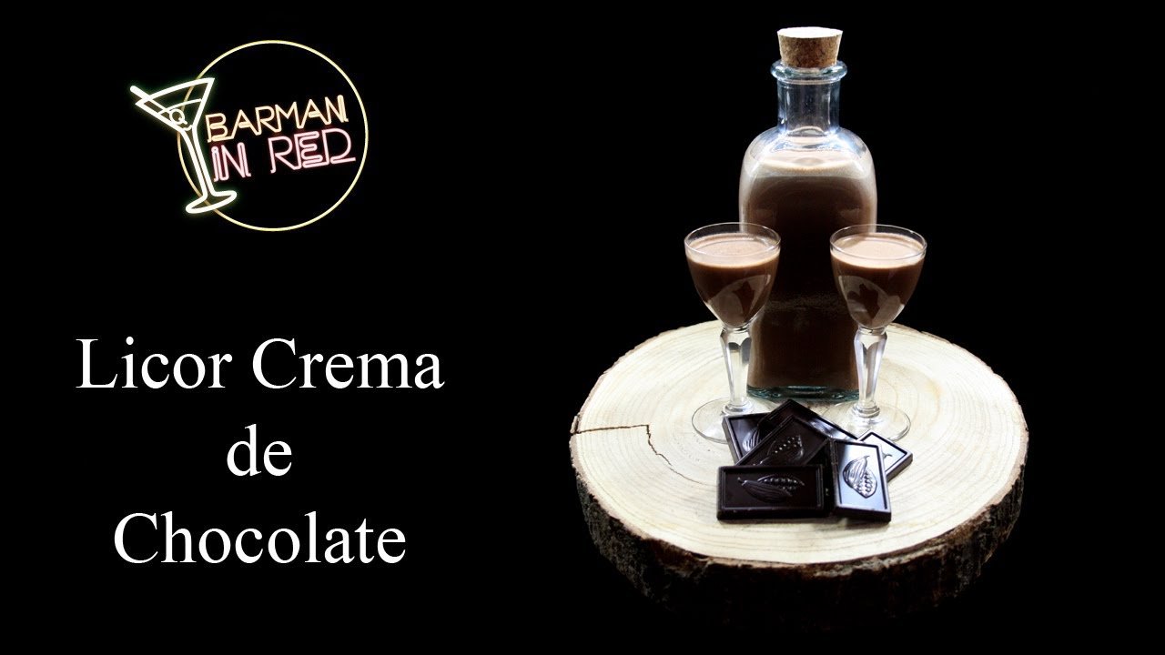 Licor de crema de chocolate