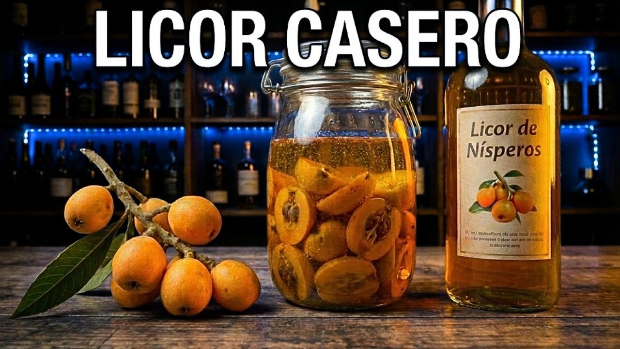 Licor de nisperos al Bonilla