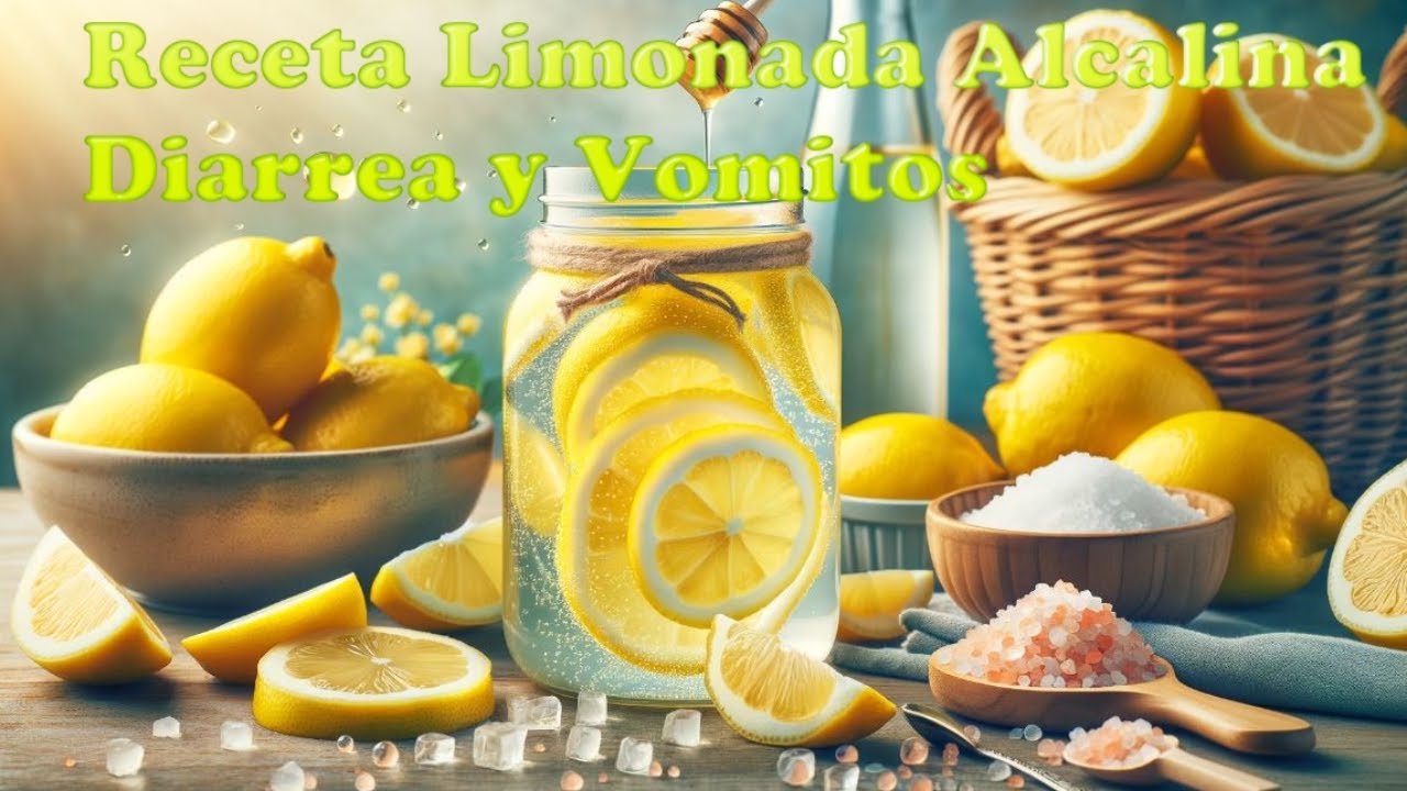 Limonada alcalina casera