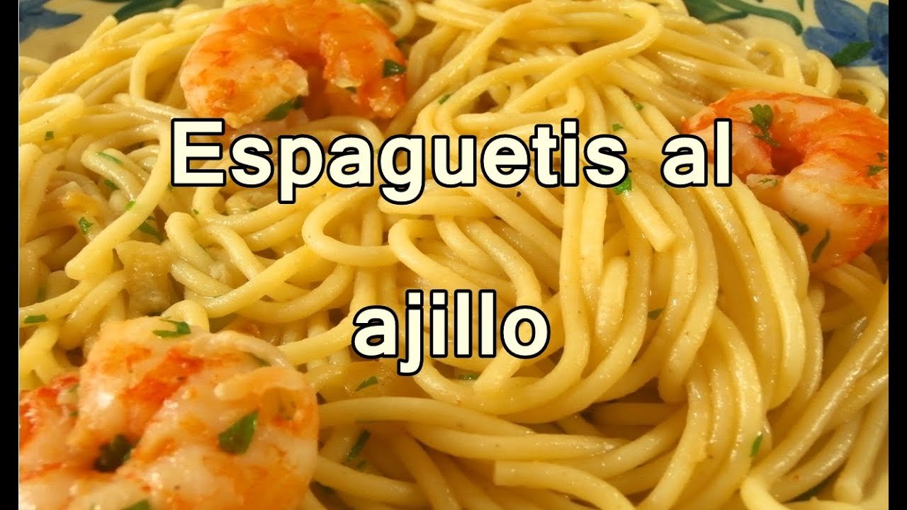 Linguine con gambas