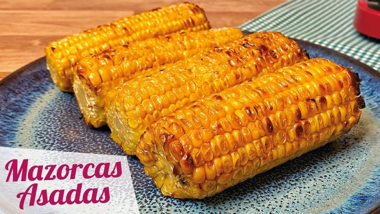 Maíz elote a la plancha