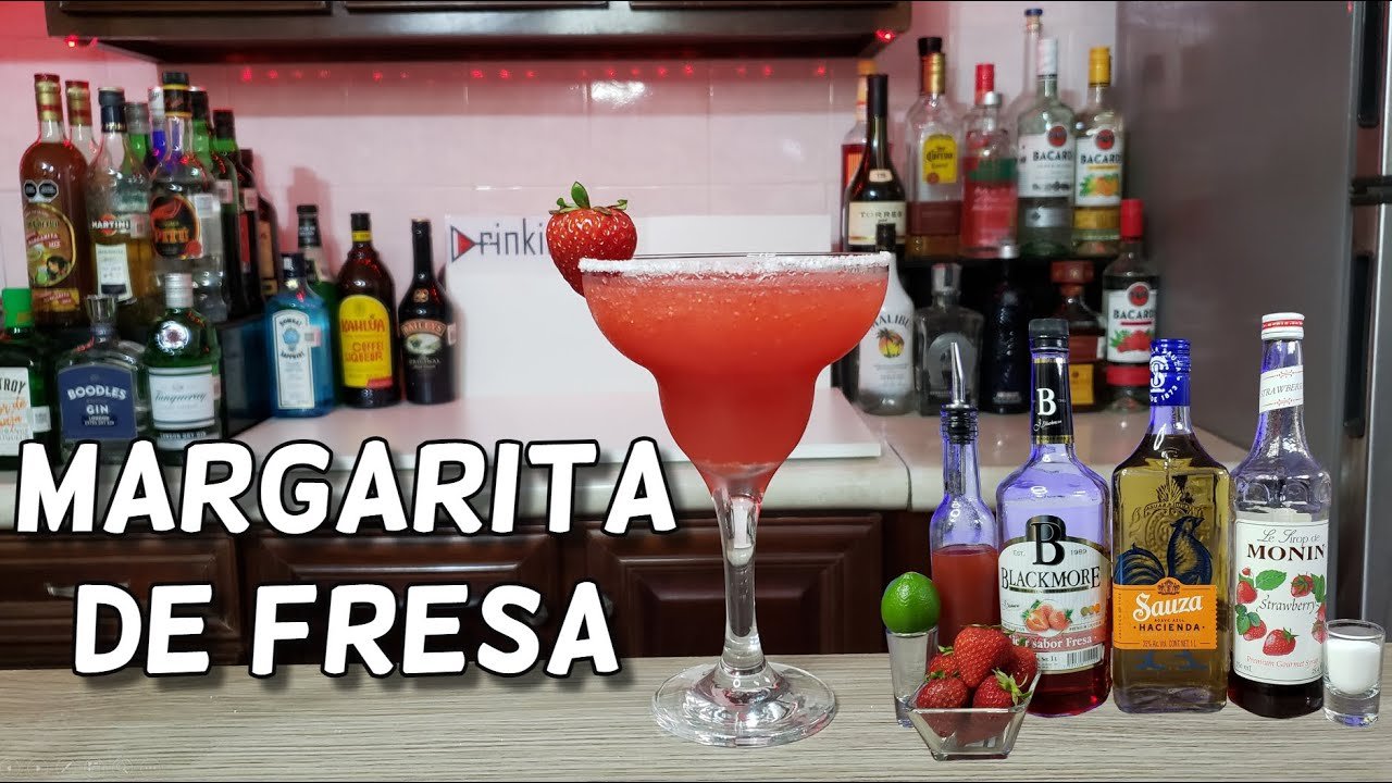 Margarita de fresa