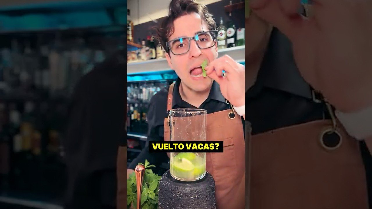 Mojito cubano auténtico (con o sin alcohol)