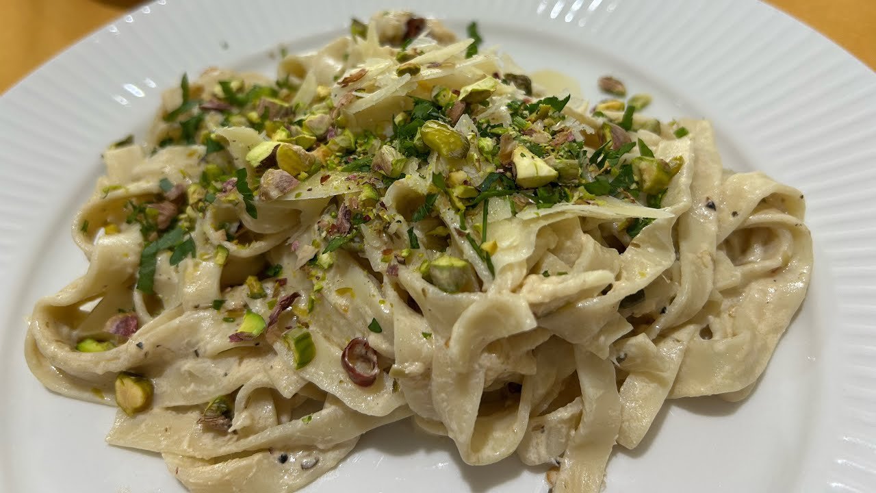 Pasta con alcaparras y limón