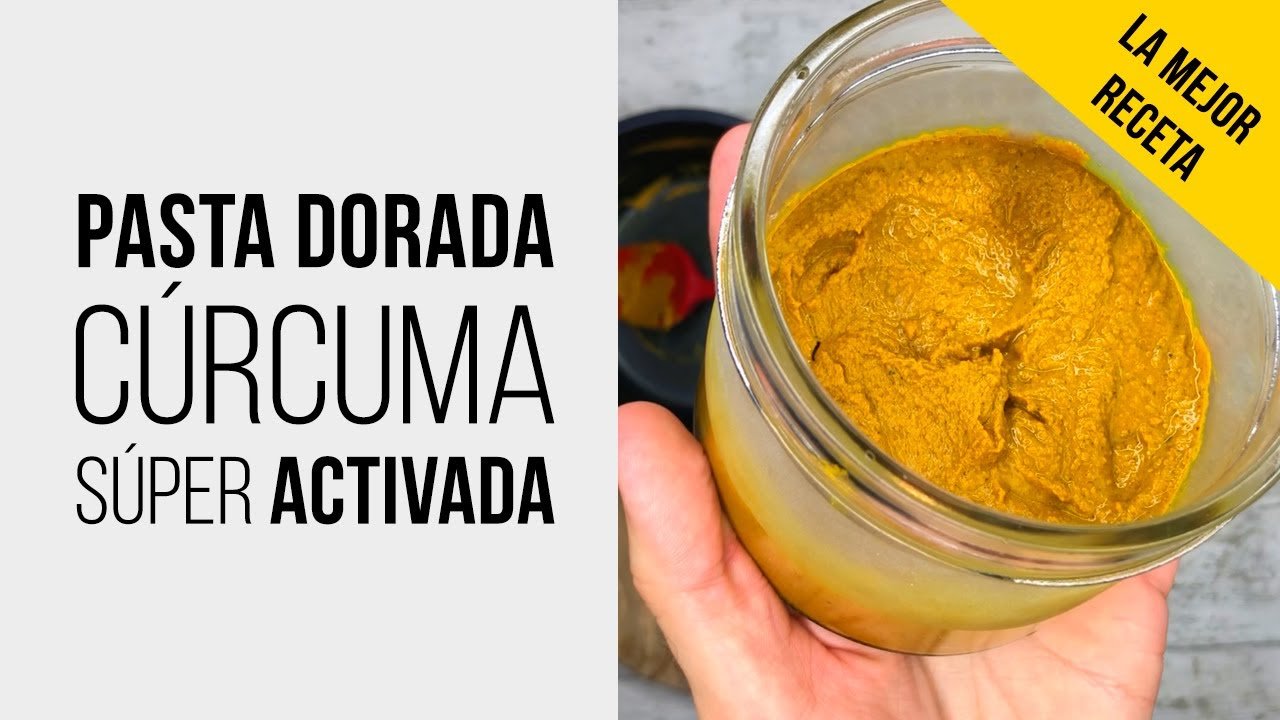 Pasta dorada de cúrcuma