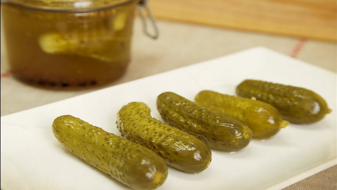 Pepinillos agridulces