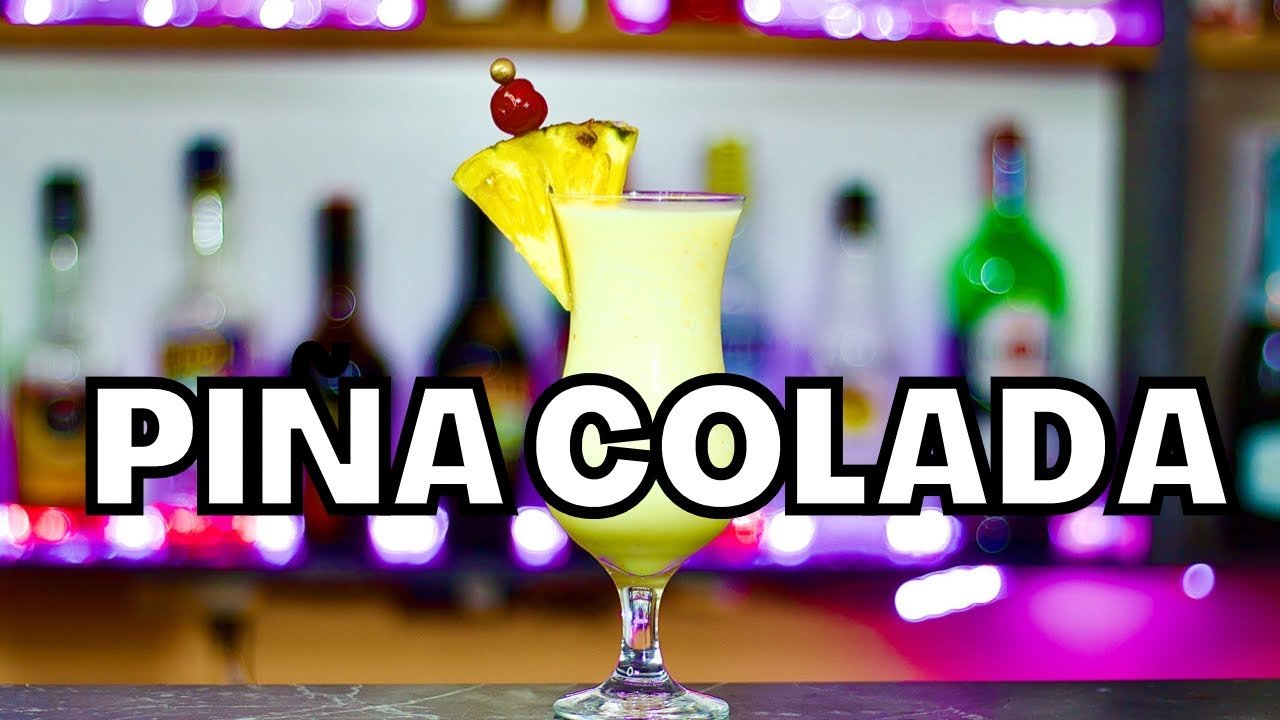 Piña Colada con ron blanco