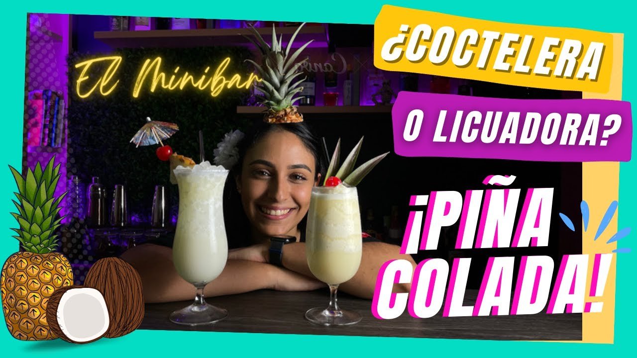 Piña colada con alcohol