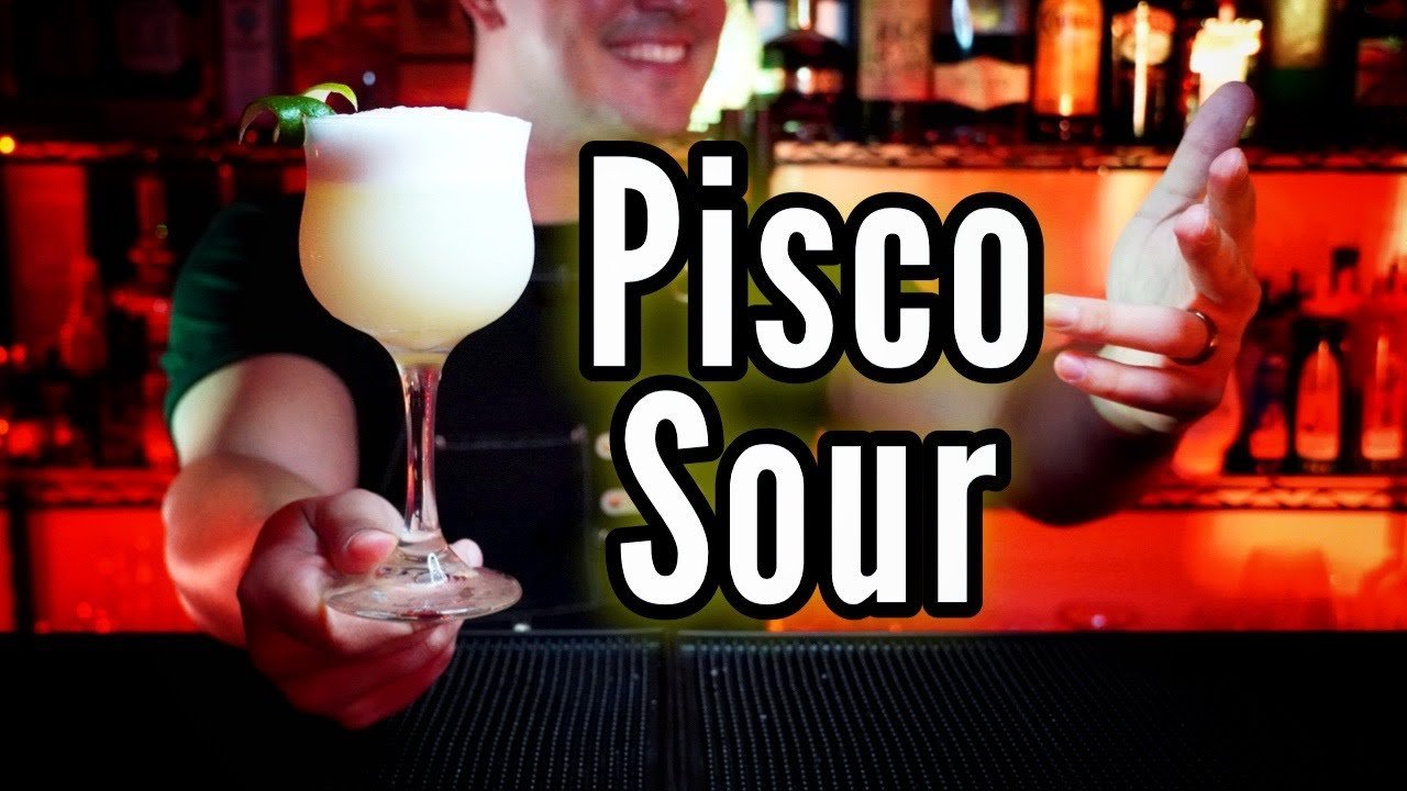 Pisco sour espumoso