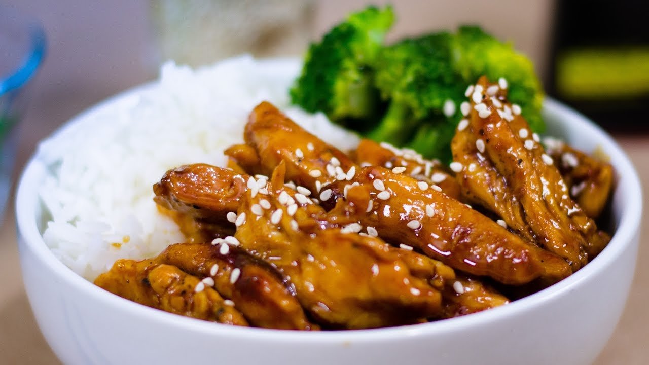 Pollo teriyaki