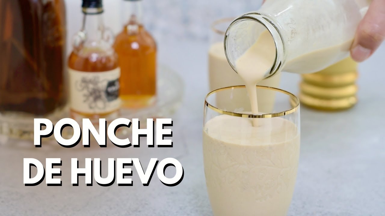 Ponche crema con huevo