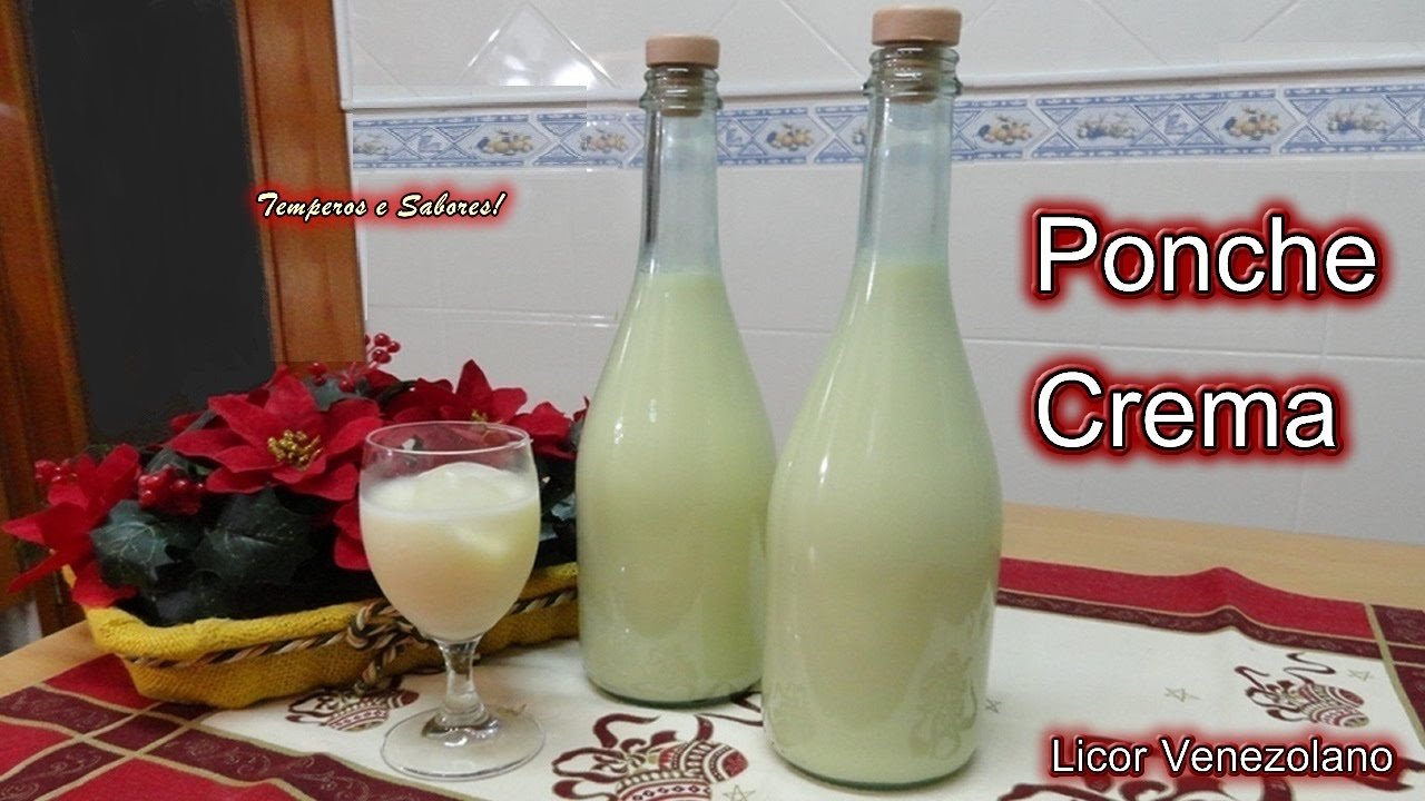 Ponche crema venezolano