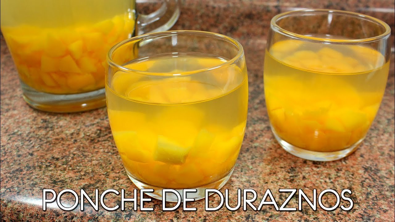 Ponche de durazno
