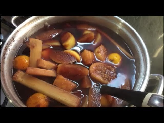 Ponche tradicional mexicano