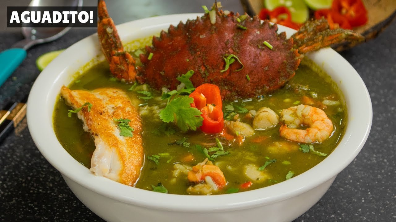 Receta de Aguadito de pescado