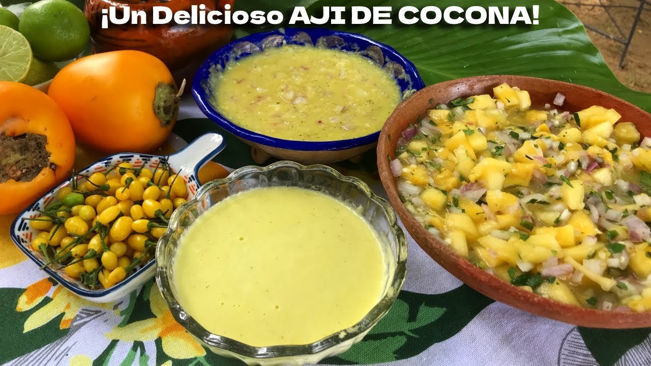 Receta de Ají de cocona
