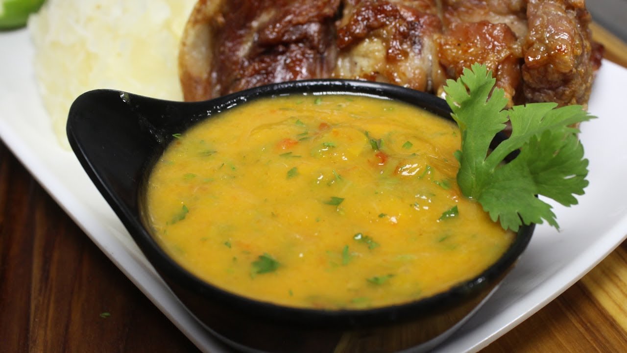 Receta de Aji de mango