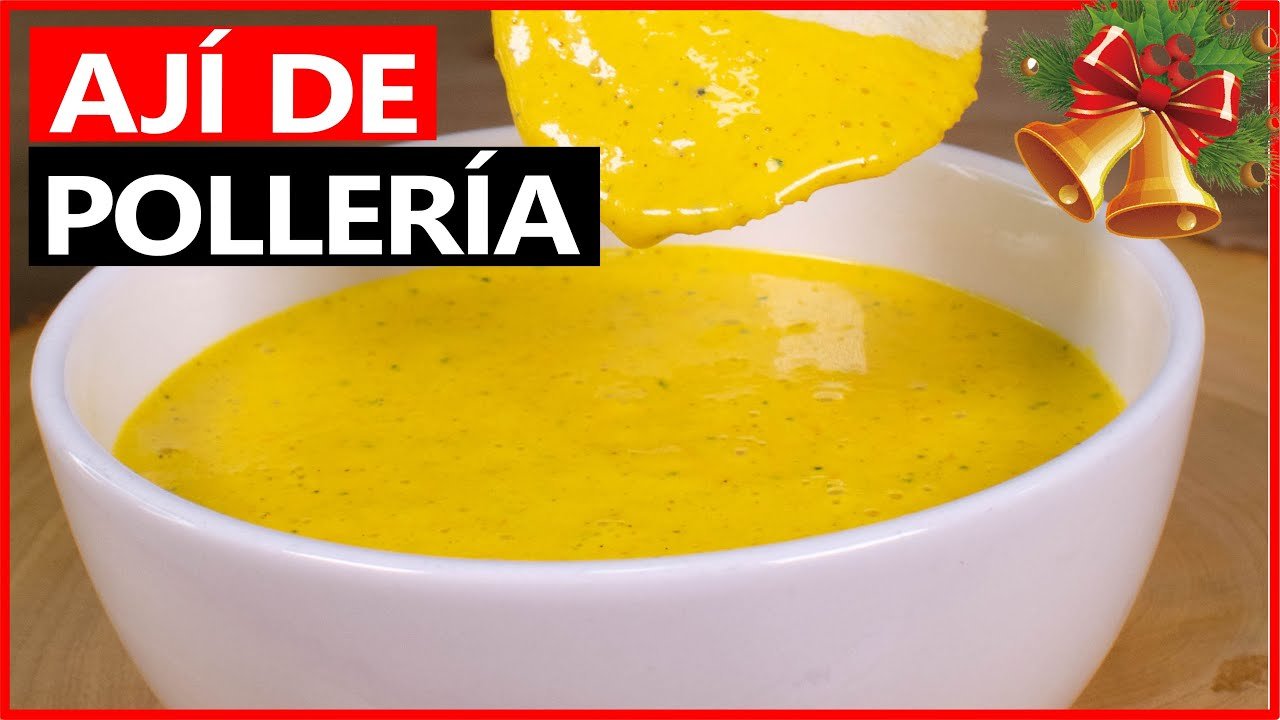 Receta de Ají de pollería