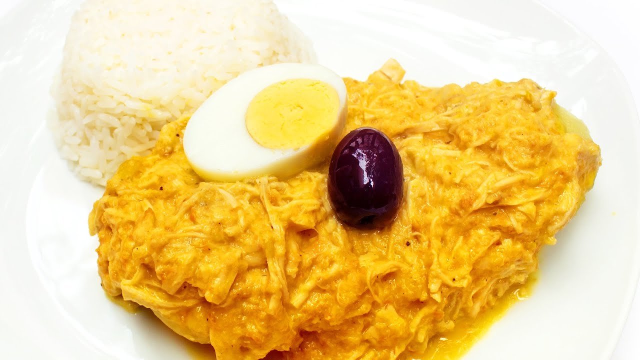 Receta de Ají de pollo