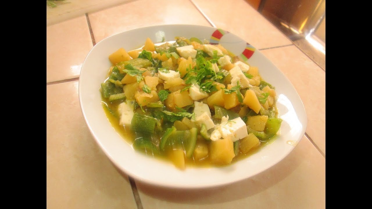 Receta de Ajiaco de caigua