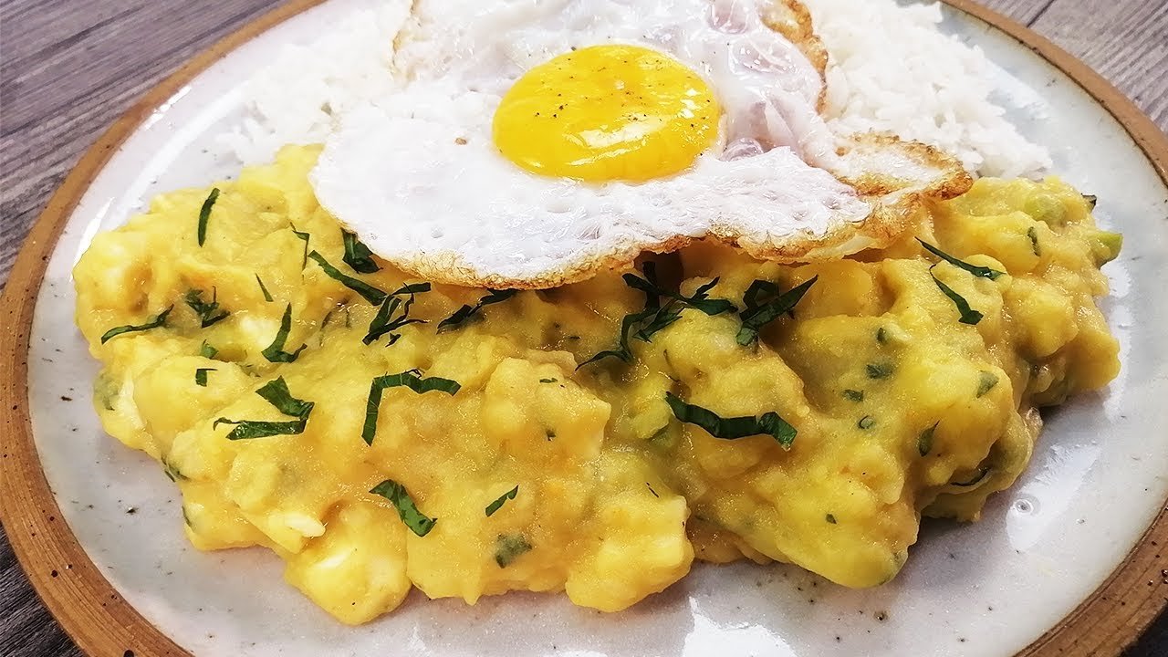 Receta de Ajiaco de papa