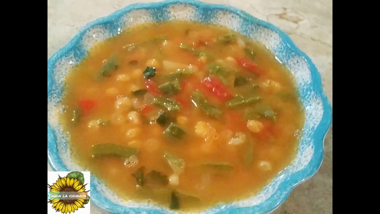 Receta de Alberjones con nopales