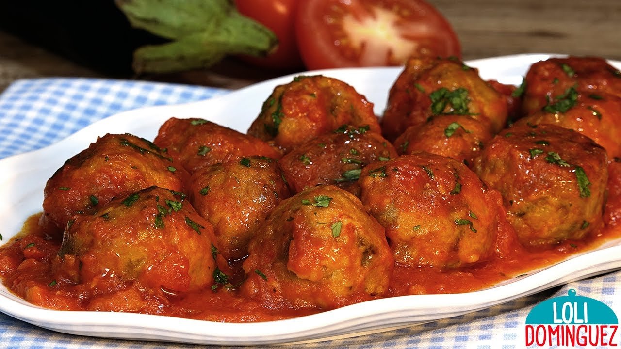 Receta de Albóndigas de berenjena
