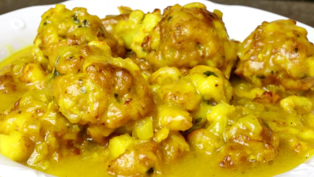 Receta de Albóndigas de choco y gambas