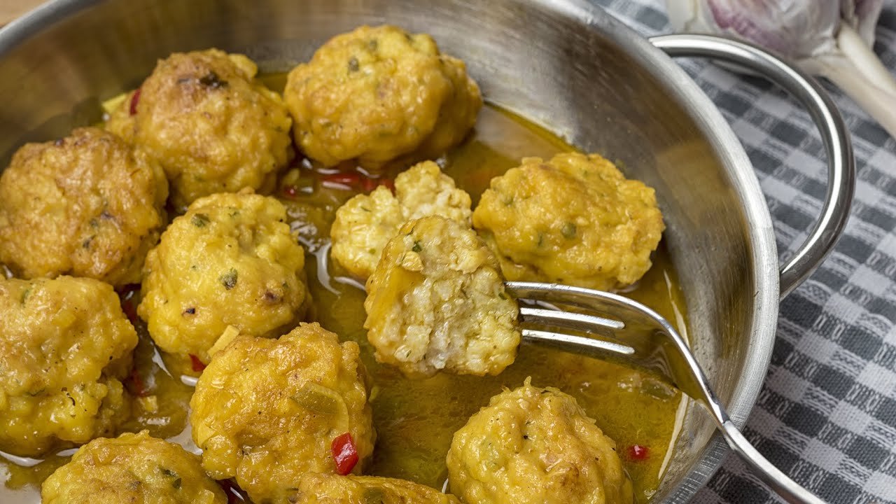 Receta de Albóndigas de choco