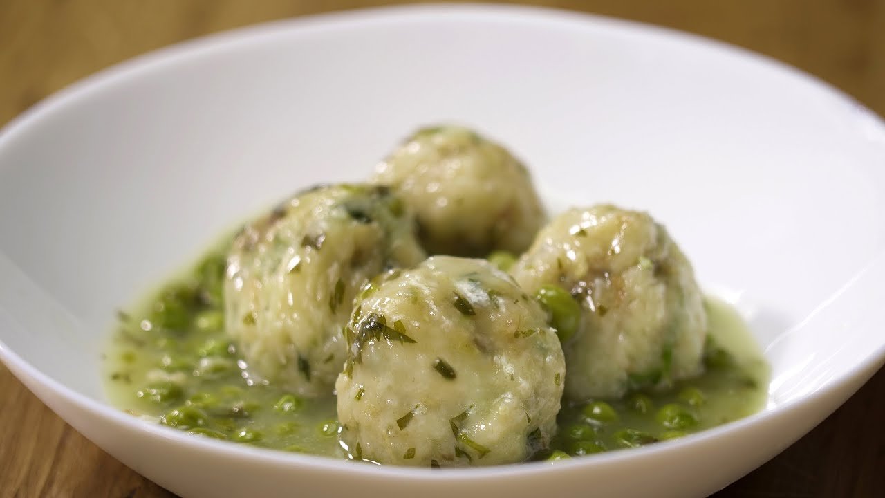 Receta de Albóndigas de pescado en salsa verde