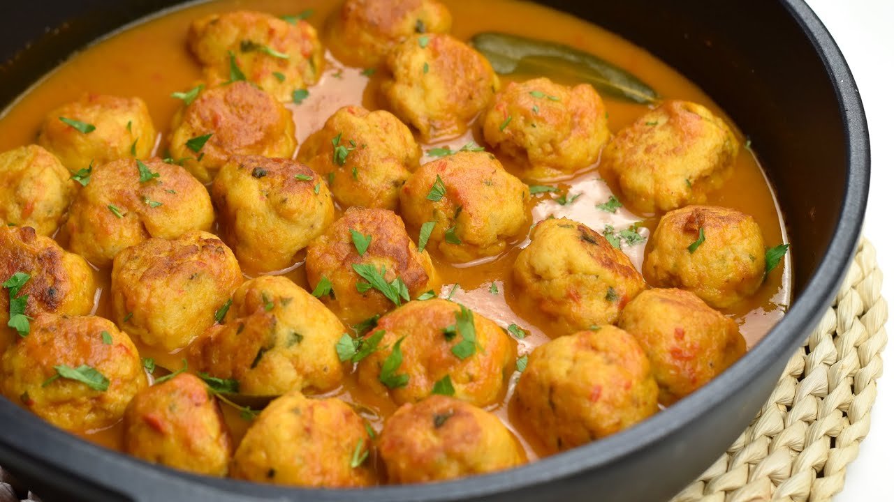 Receta de Albóndigas de pescado y marisco