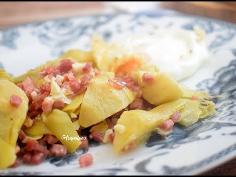 Receta de Alcachofas a la Navarra