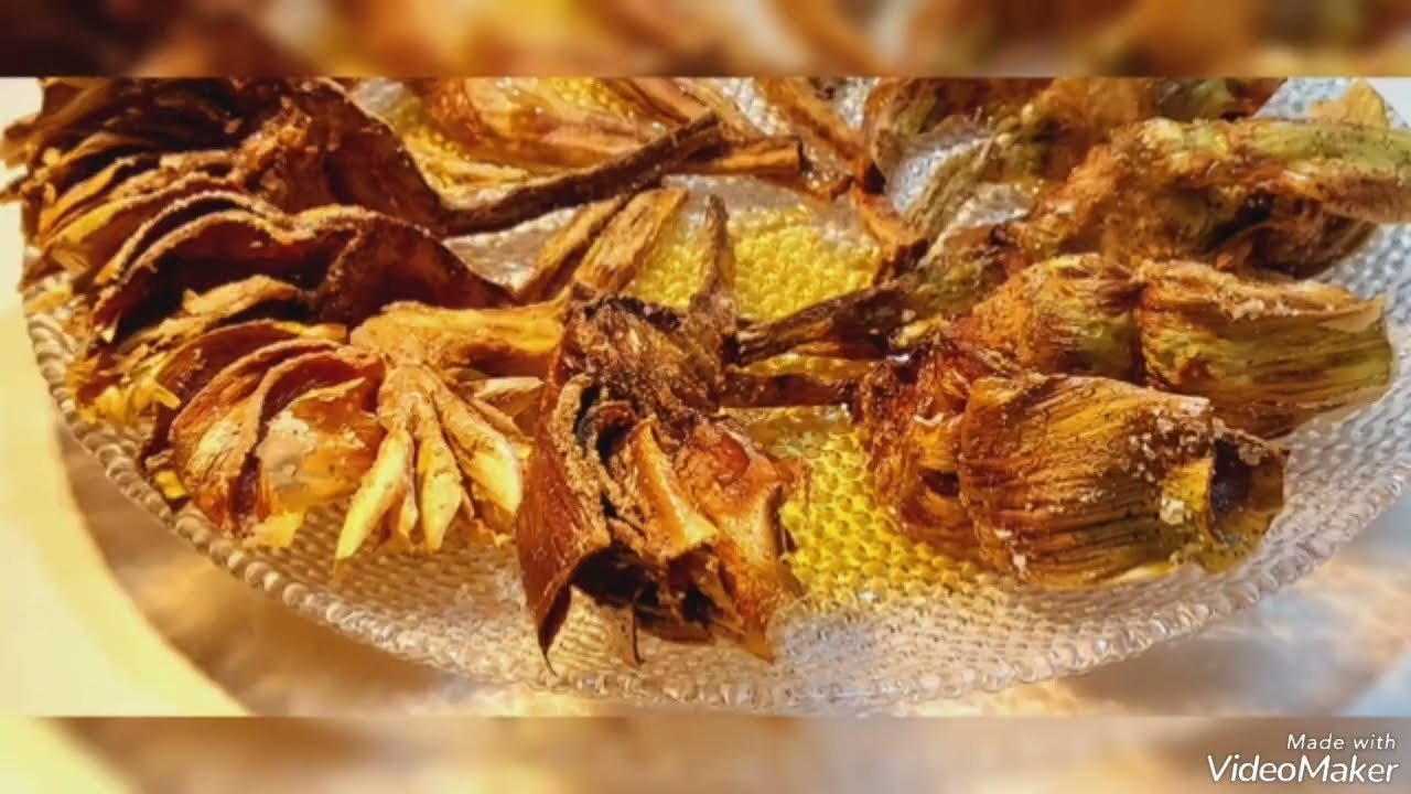 Receta de Alcachofas fritas con miel