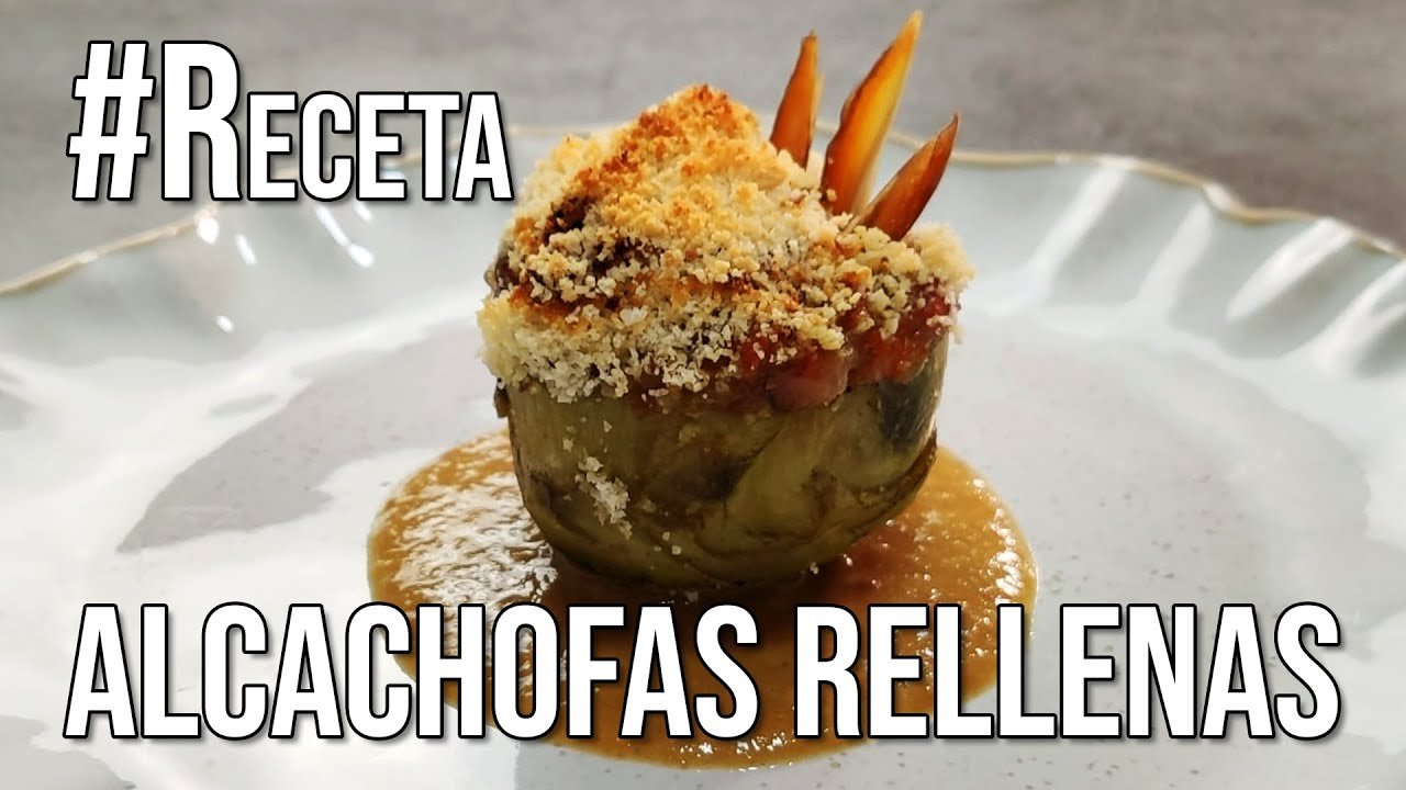 Receta de Alcachofas rellenas vegetarianas
