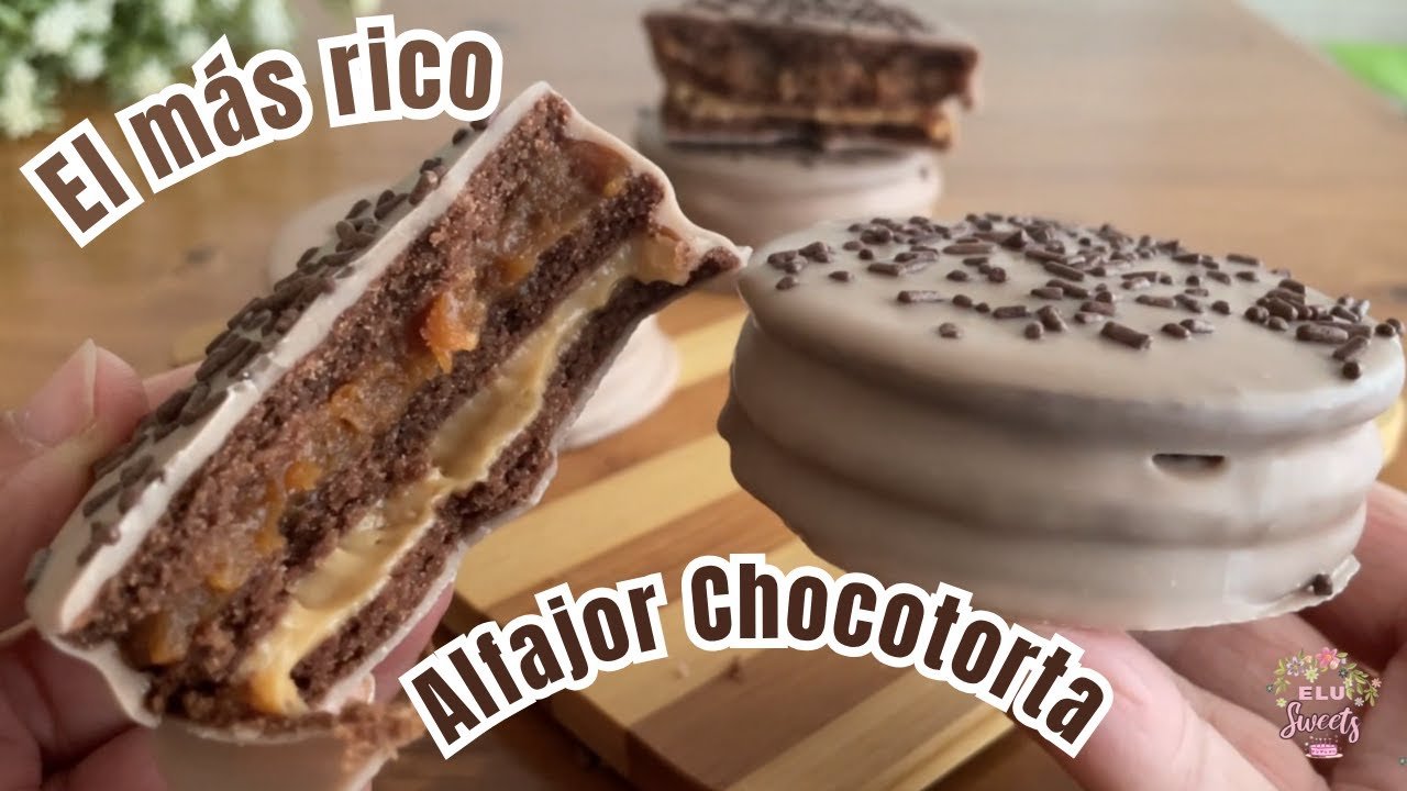 Receta de Alfajor de chocotorta