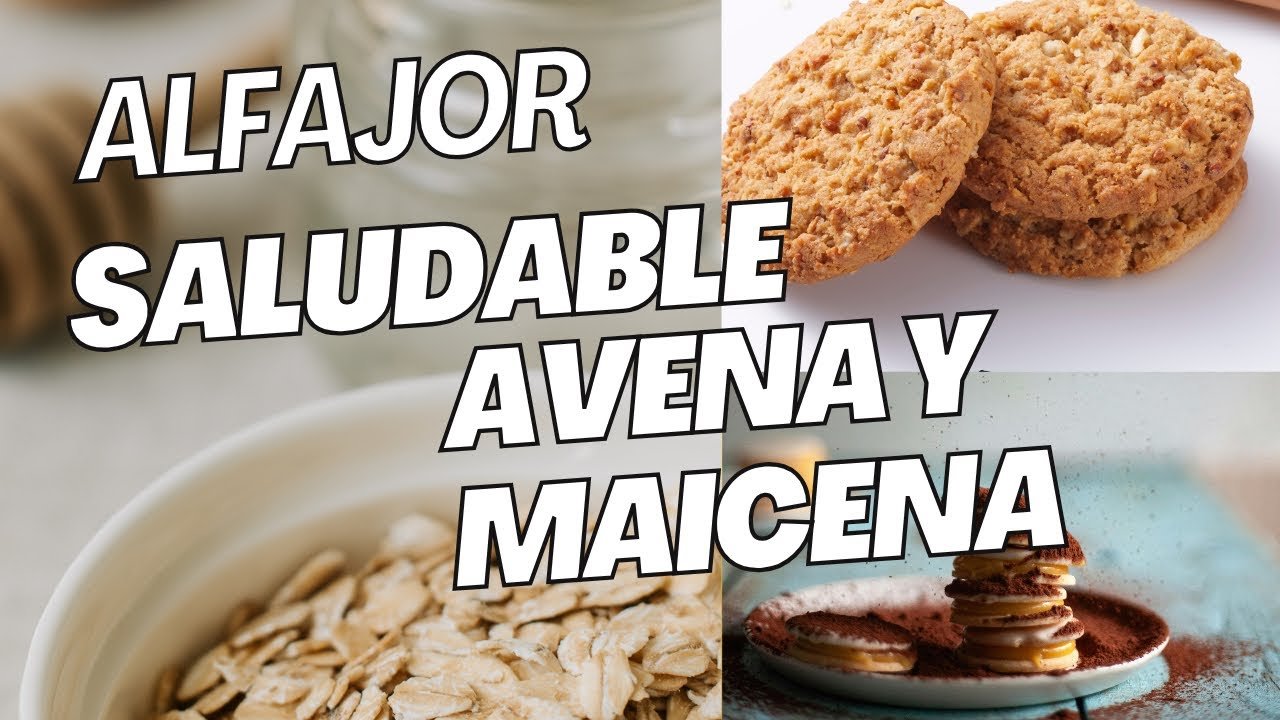 Receta de Alfajores de avena y maicena