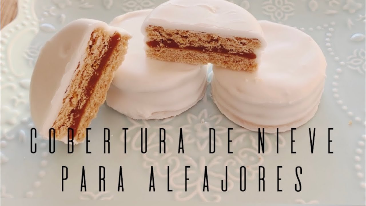 Receta de Alfajores glaseados