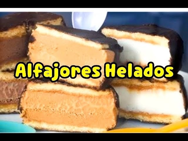 Receta de Alfajores helados caseros