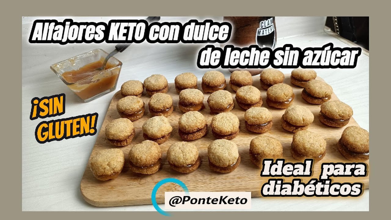 Receta de Alfajores keto