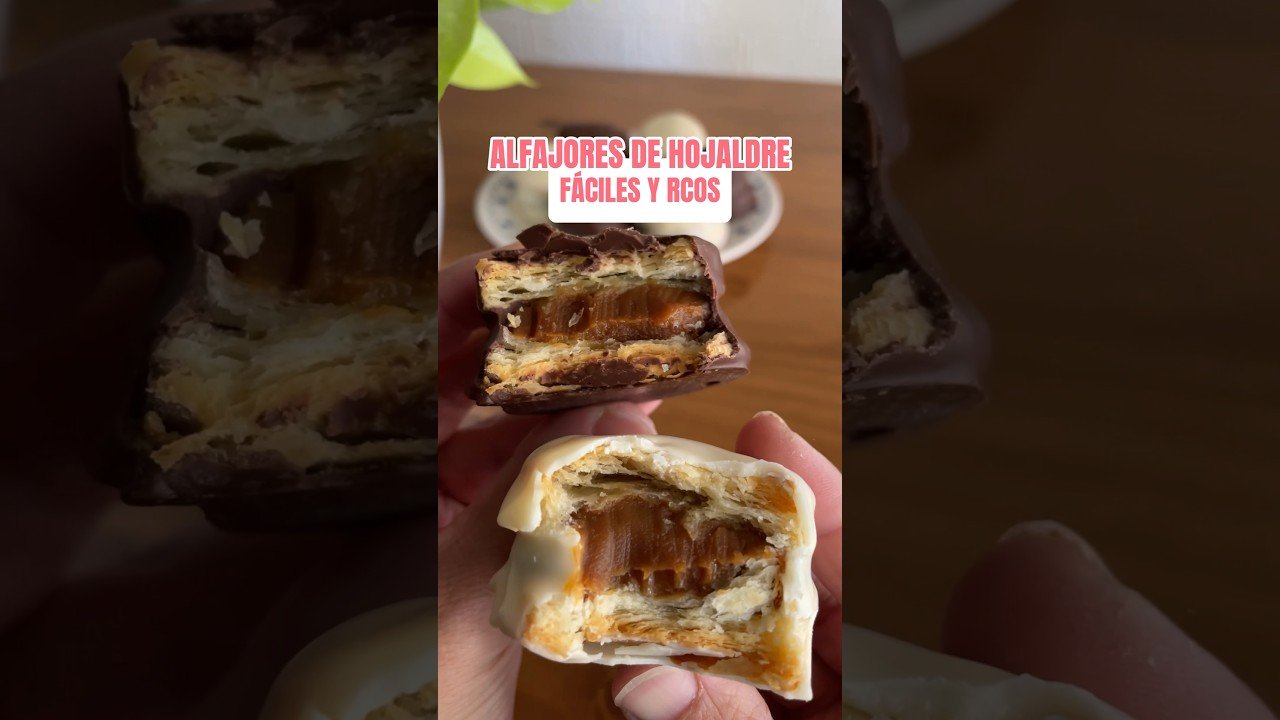 Receta de Alfajores madrileños de hojaldre