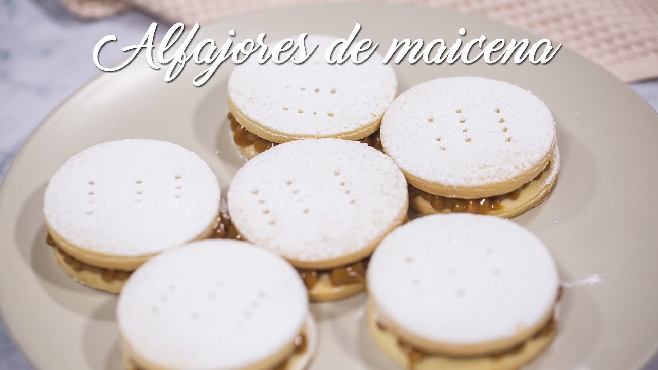 Receta de Alfajores peruanos de maicena