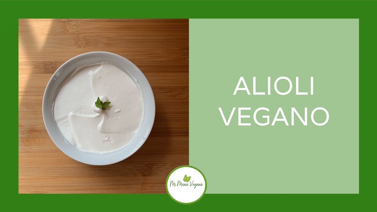 Receta de Alioli vegano