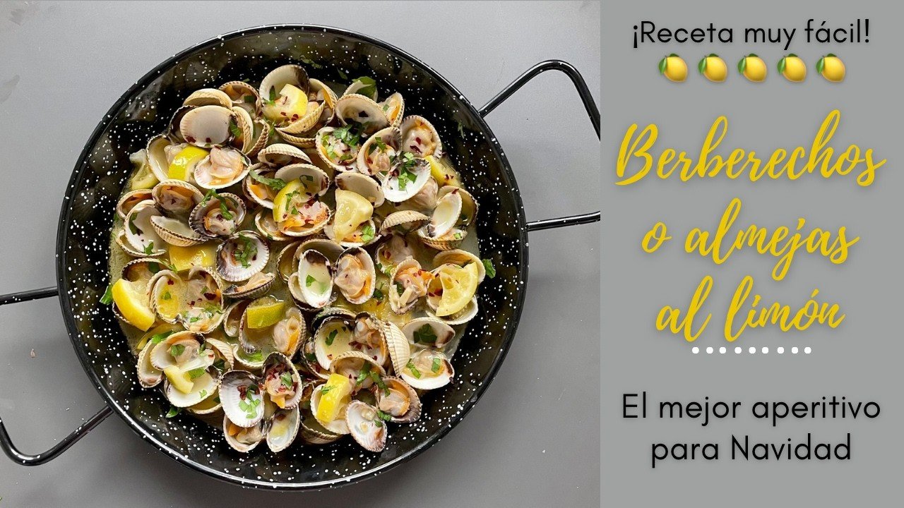 Receta de Almejas Japónicas en jugo de limón