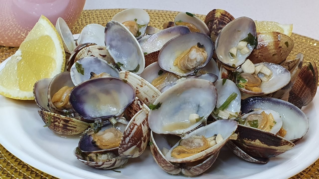 Receta de Almejas al cava
