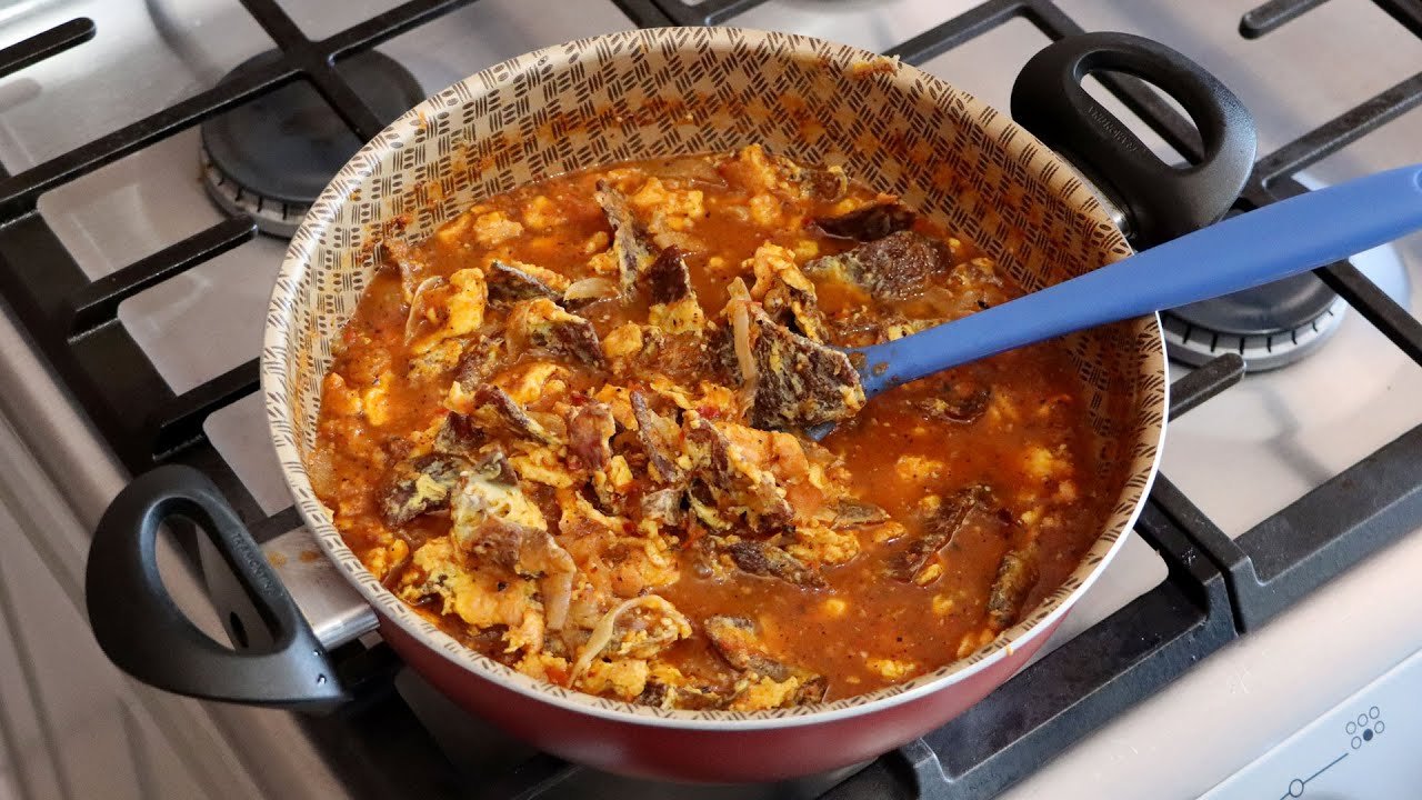 Receta de Aporreadillo rojo