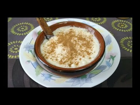 Receta de Arroz con leche y nata