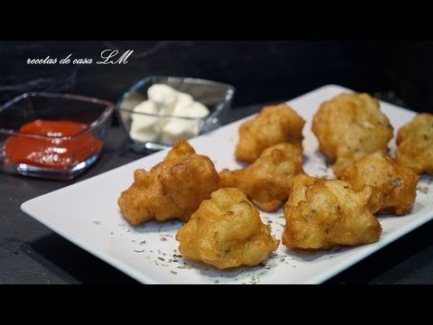 Receta de BUÑUELOS DE COLIFLOR