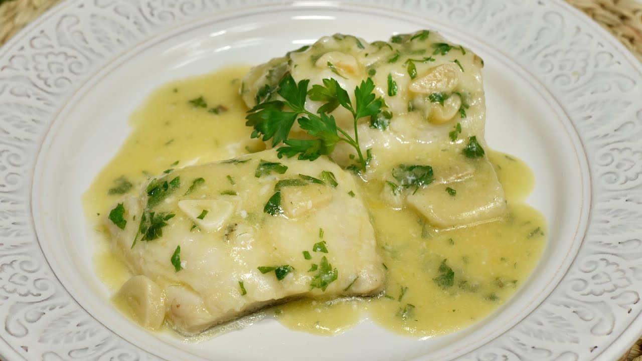 Receta de Bacalao a la plancha con salsa verde